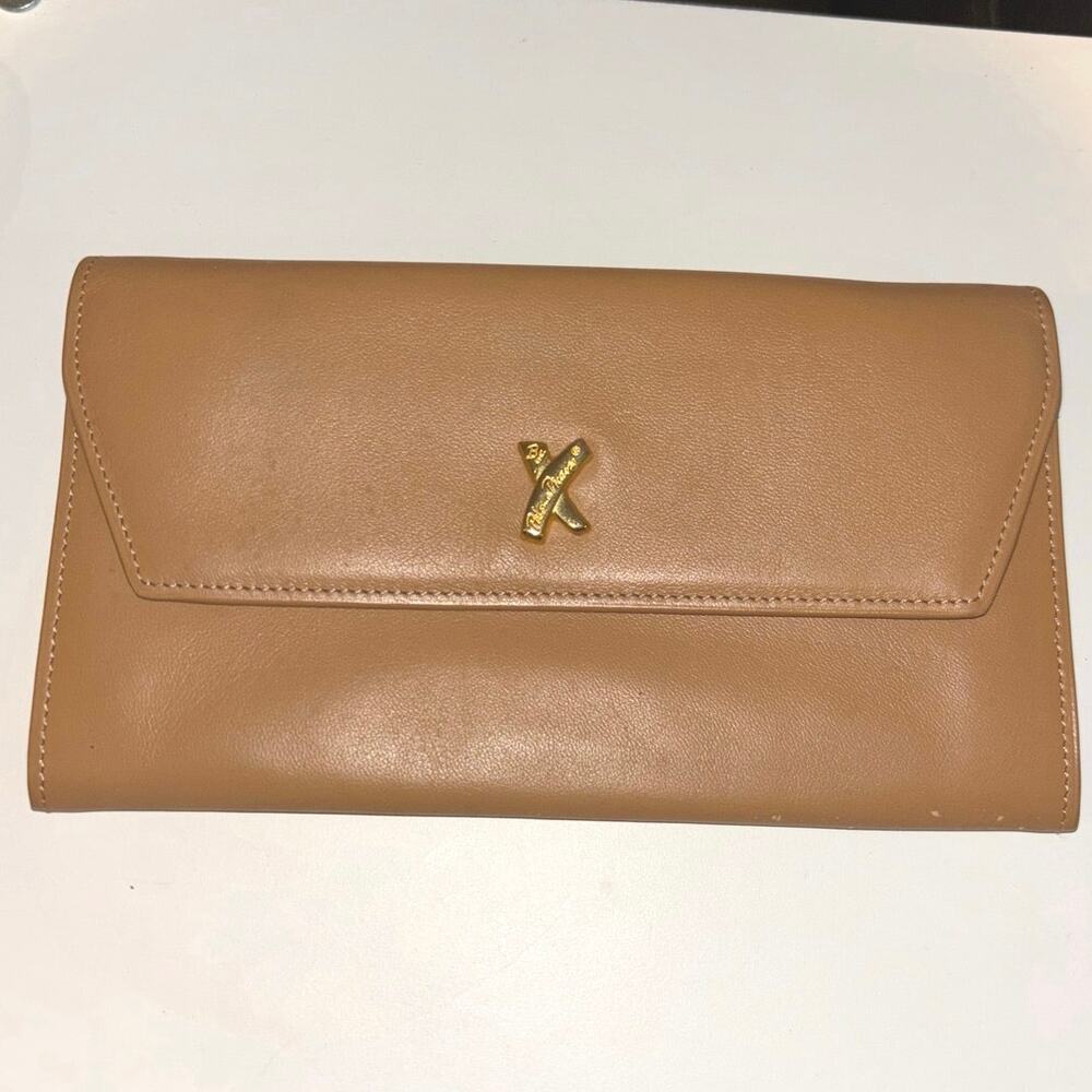 Paloma Picasso Yellow Leather Long Wallet